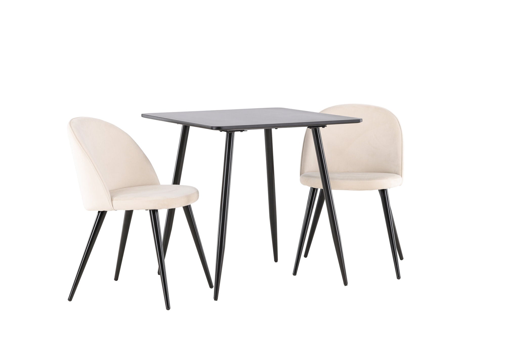 Venture Home Polar spisebord with Velvet Spisebordsstol