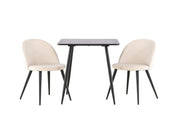 Venture Home Polar spisebord with Velvet Spisebordsstol