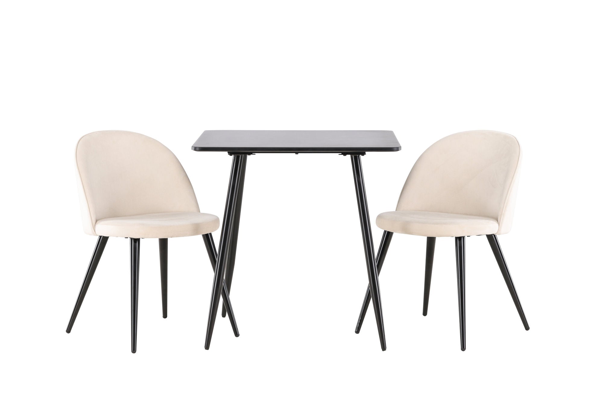 Venture Home Polar spisebord with Velvet Spisebordsstol