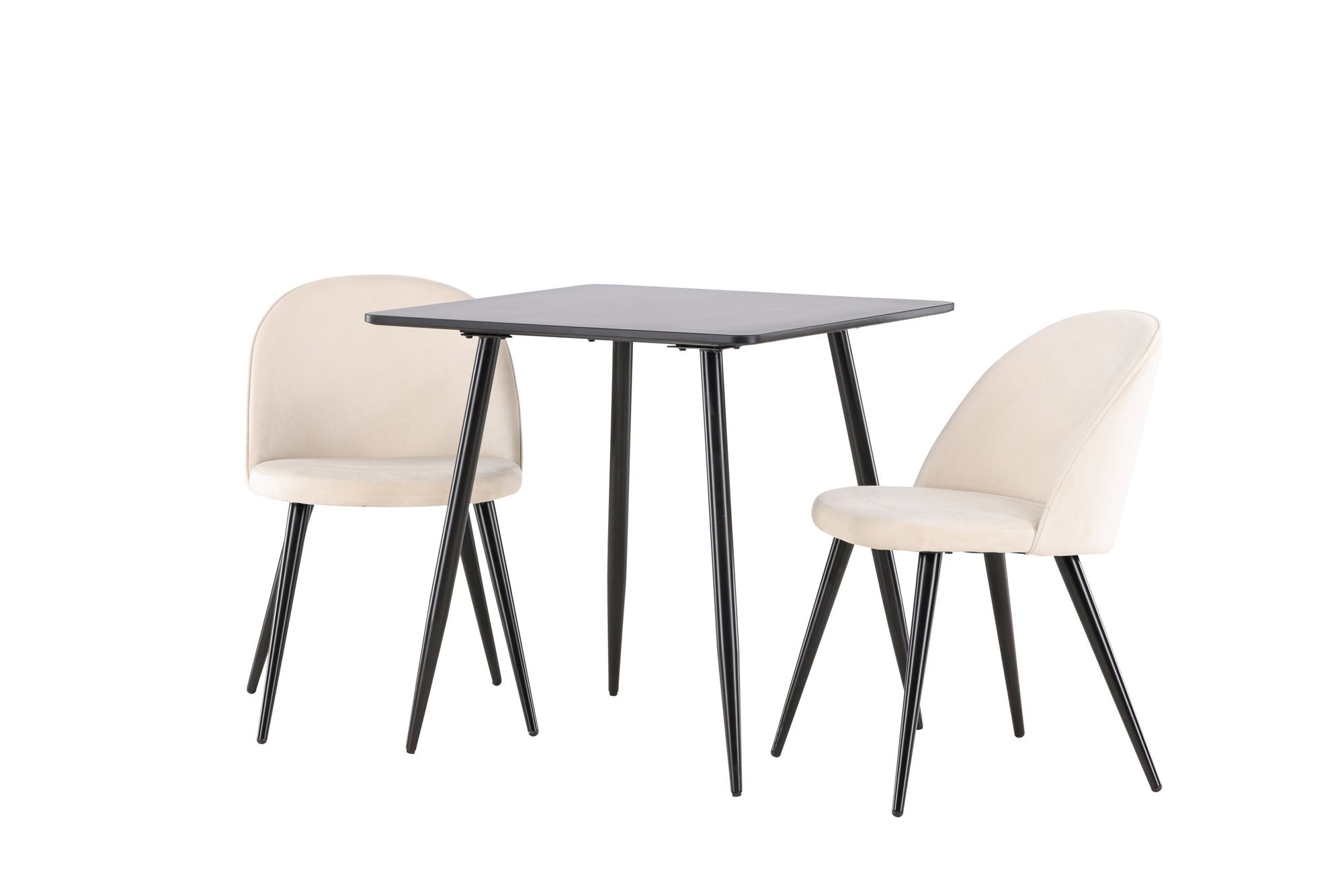 Venture Home Polar spisebord with Velvet Spisebordsstol