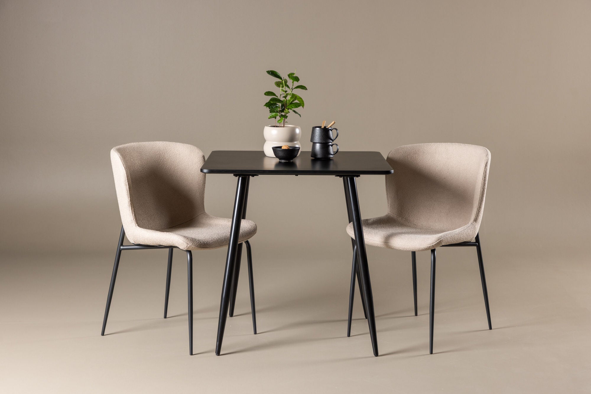 Venture Home Polar spisebord with Modesto Spisebordsstol