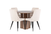 Venture Home Olivia spisebord with Leone Spisebordsstol