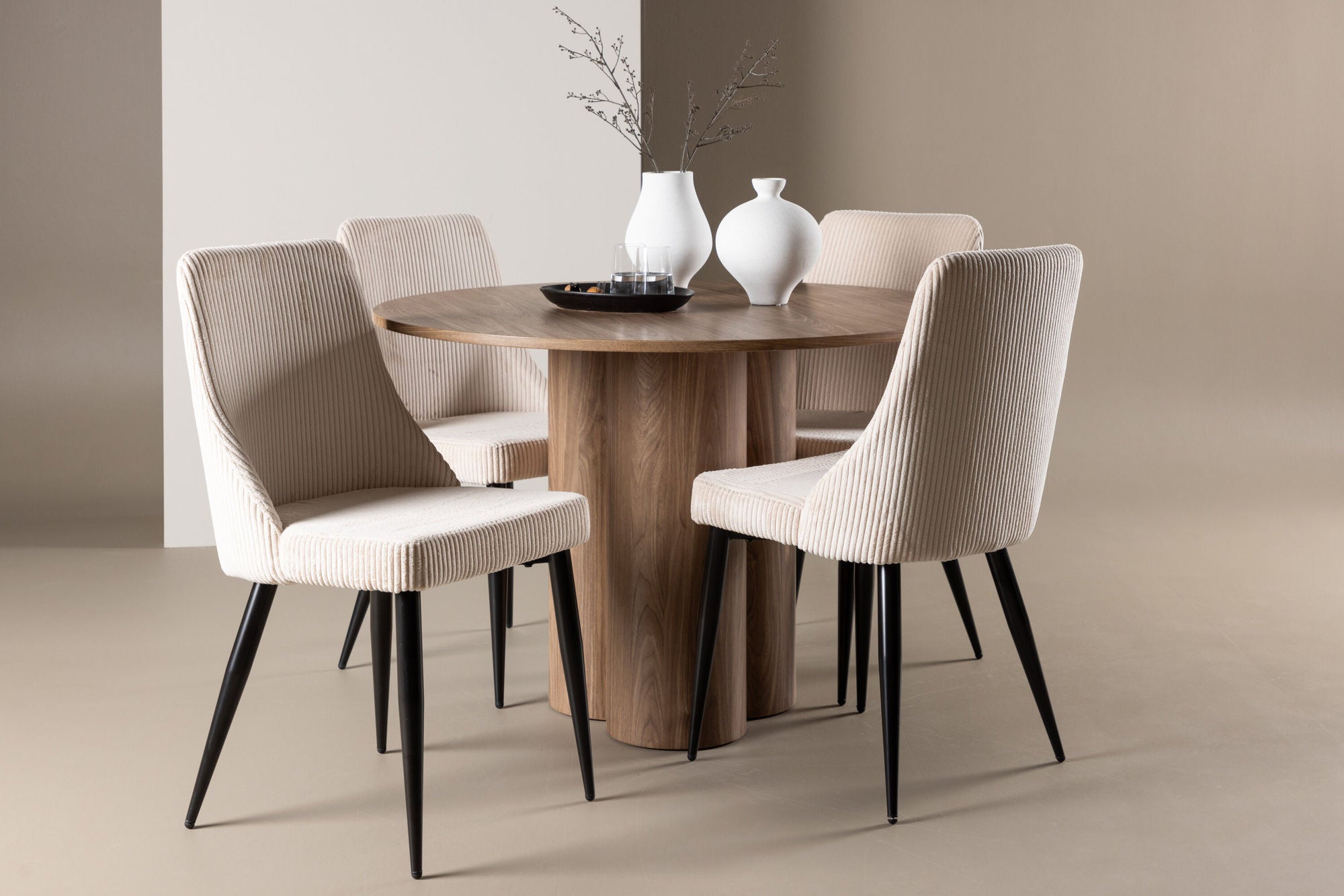 Venture Home Olivia spisebord with Leone Spisebordsstol