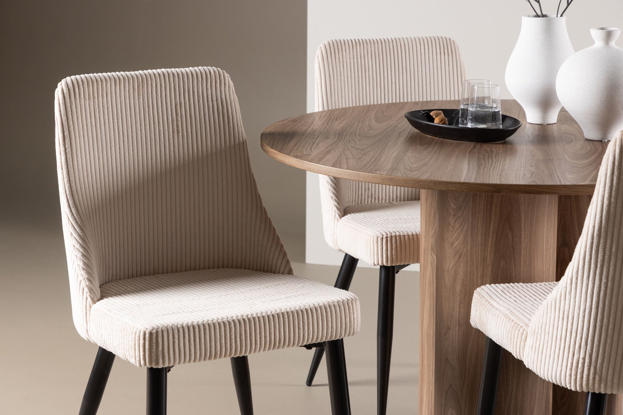 Venture Home Olivia spisebord with Leone Spisebordsstol