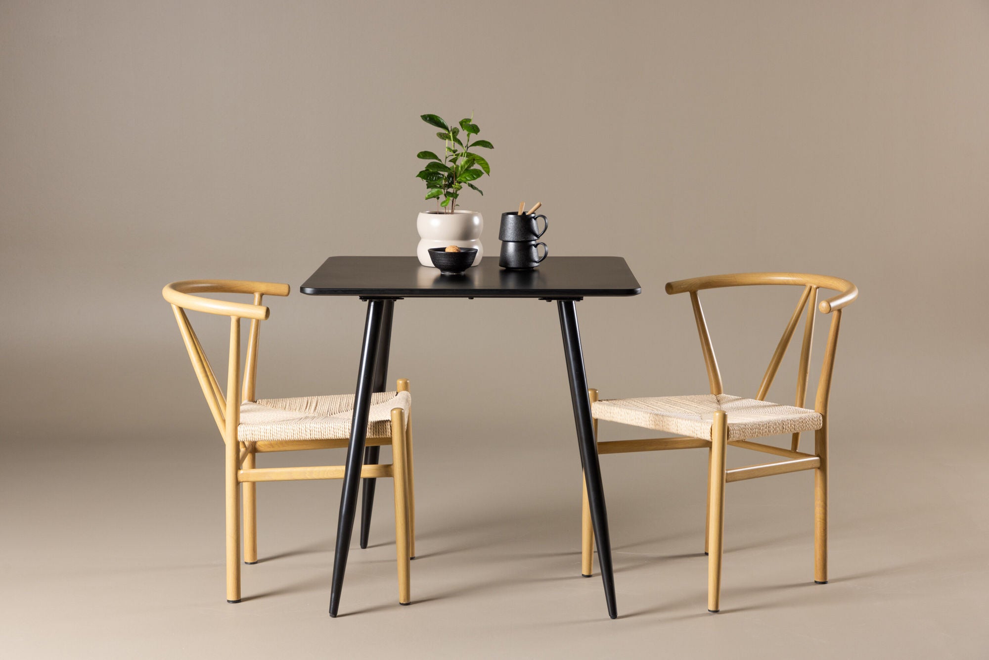 Venture Home Polar spisebord with Alfons Spisebordsstol