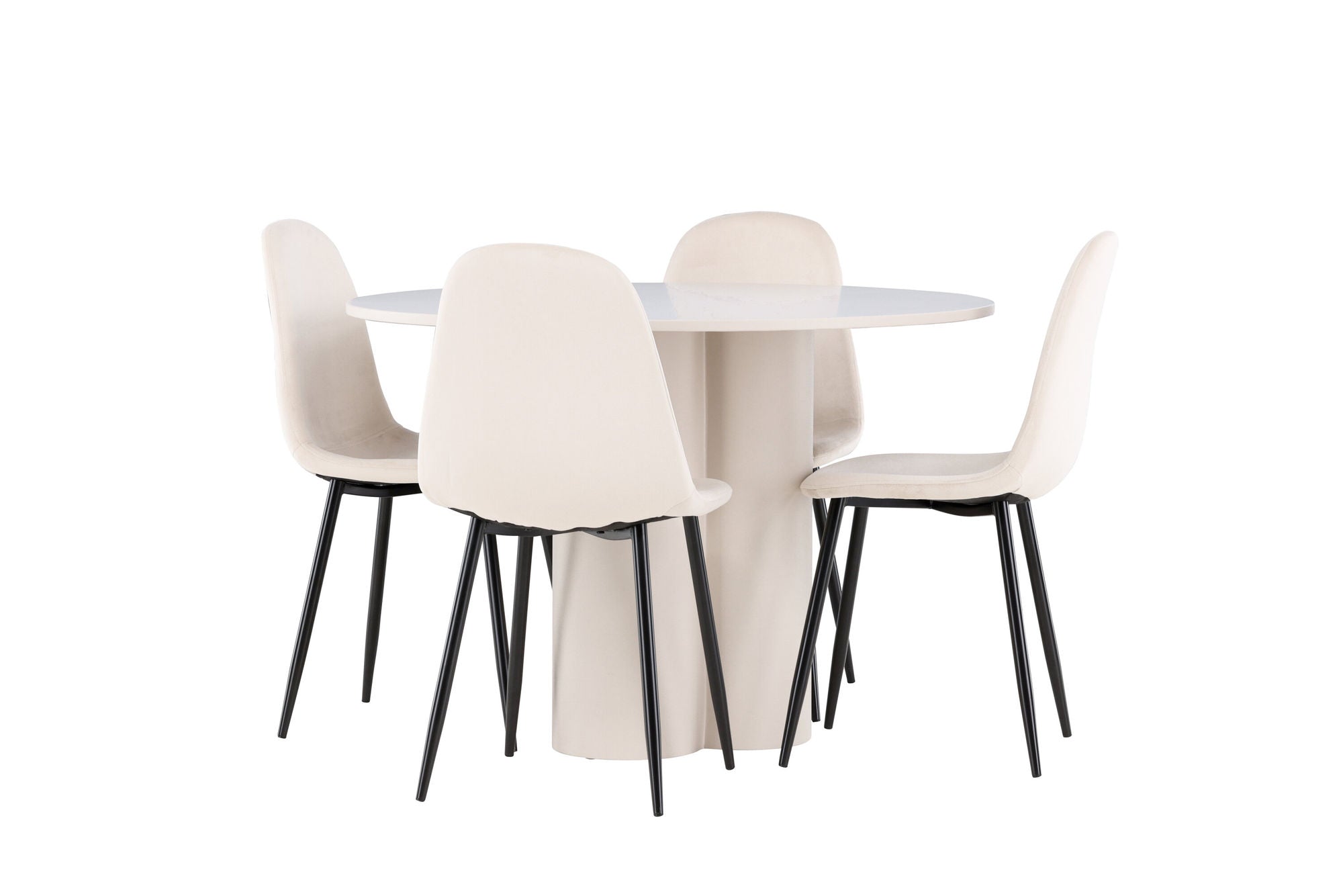 Venture Home Olivia spisebord with Polar Spisebordsstol