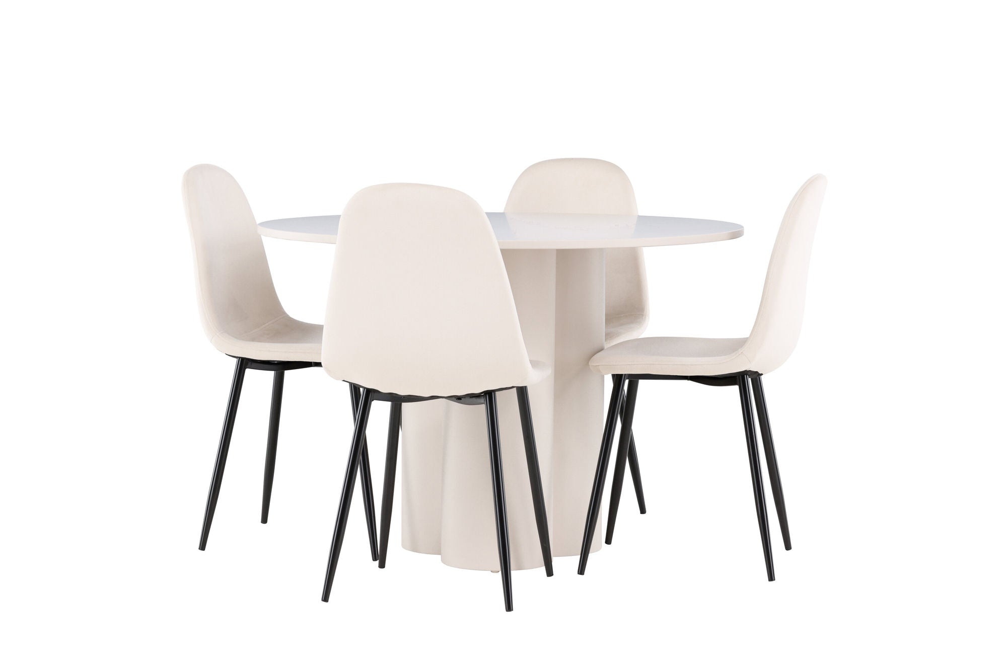 Venture Home Olivia spisebord with Polar Spisebordsstol