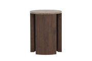 Venture Home Bristol Side bord φ40x52 cm - Mocca/Marblelook