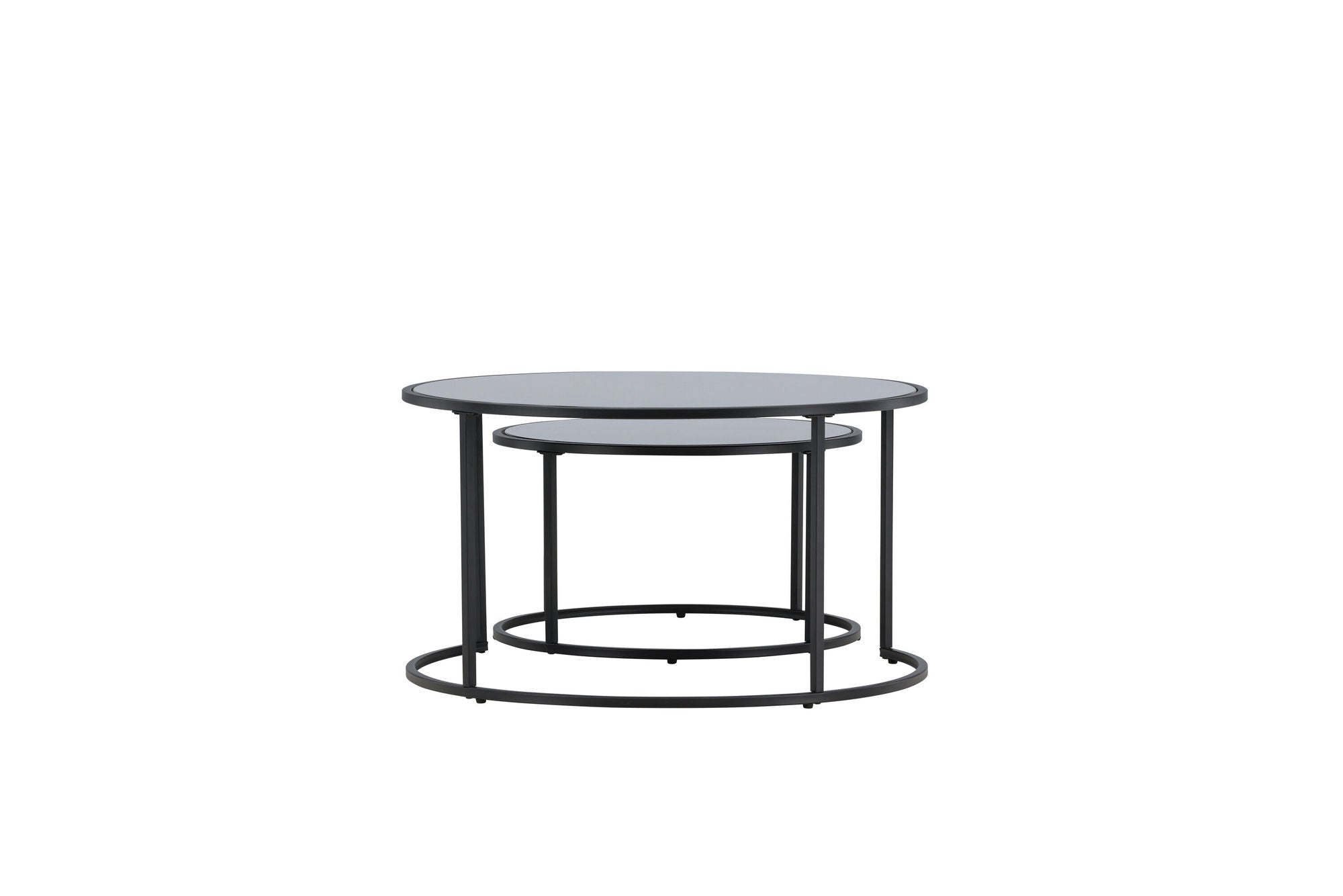 Venture Home Twin Sofa bord ⌀79.5, ø59.5 - Black /