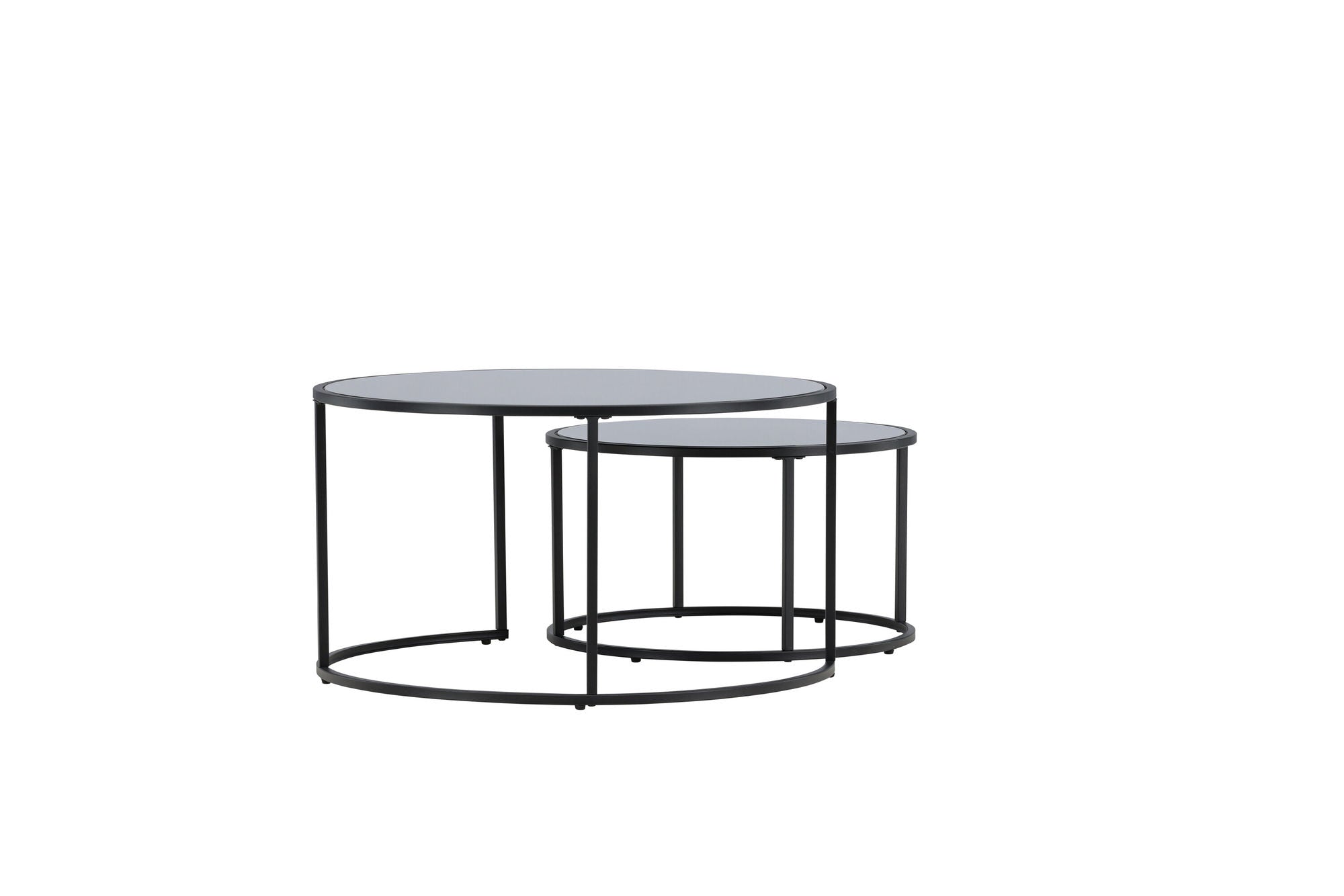 Venture Home Twin Sofa bord ⌀79.5, ø59.5 - Black /