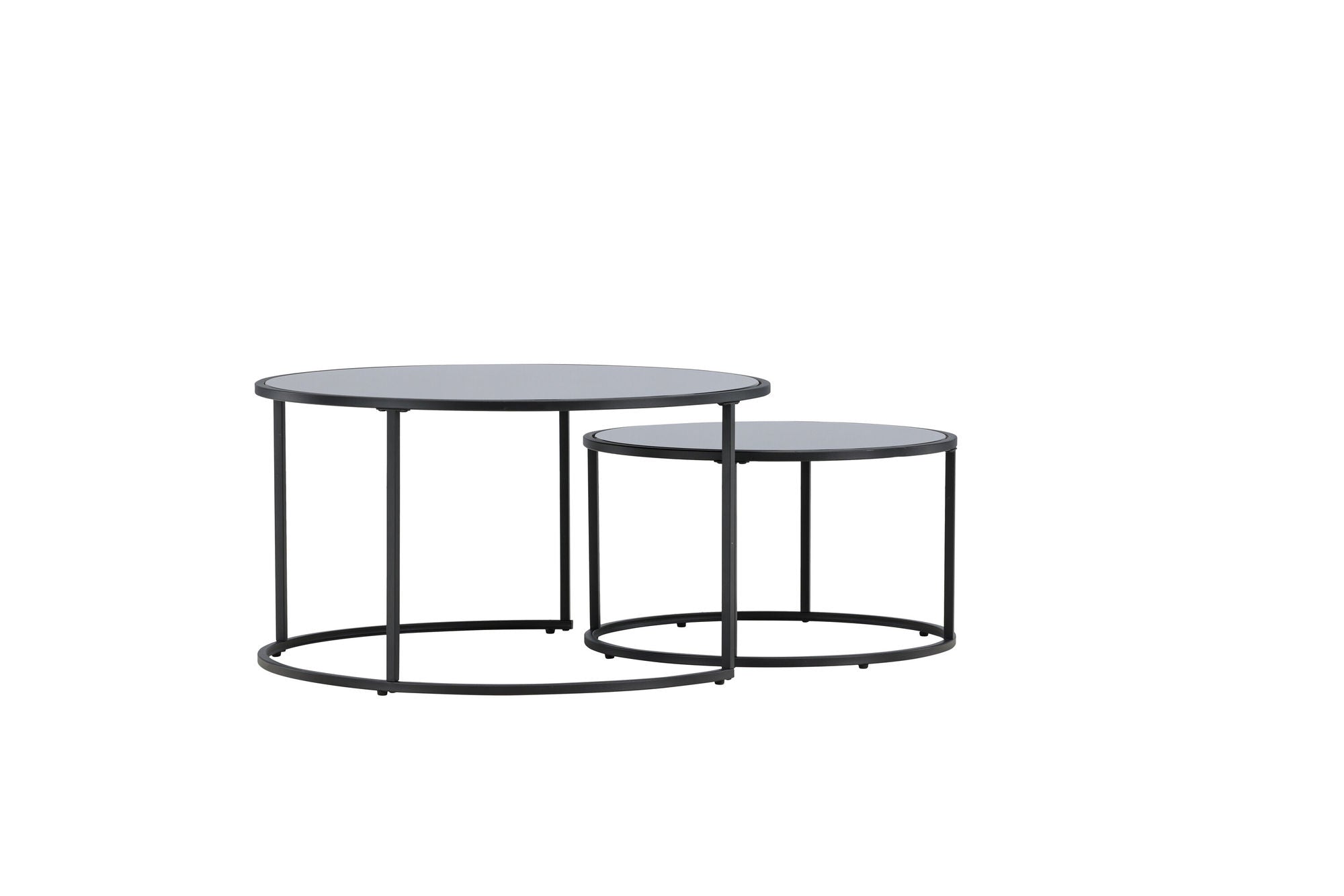 Venture Home Twin Sofa bord ⌀79.5, ø59.5 - Black /