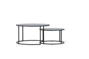 Venture Home Twin Sofa bord ⌀79.5, ø59.5 - Black /