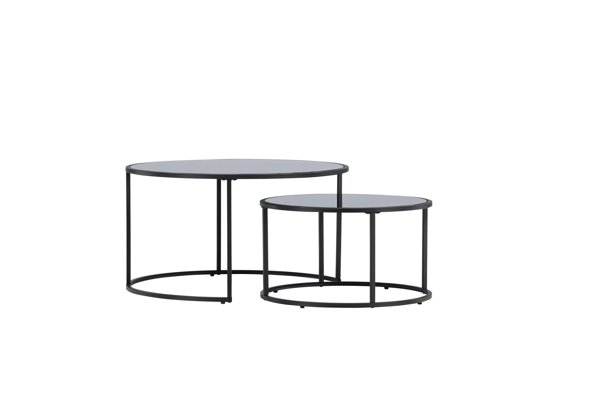 Venture Home Twin Sofa bord ⌀79.5, ø59.5 - Black /