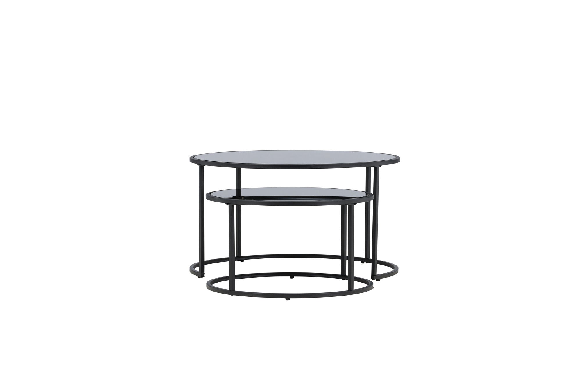 Venture Home Twin Sofa bord ⌀79.5, ø59.5 - Black /