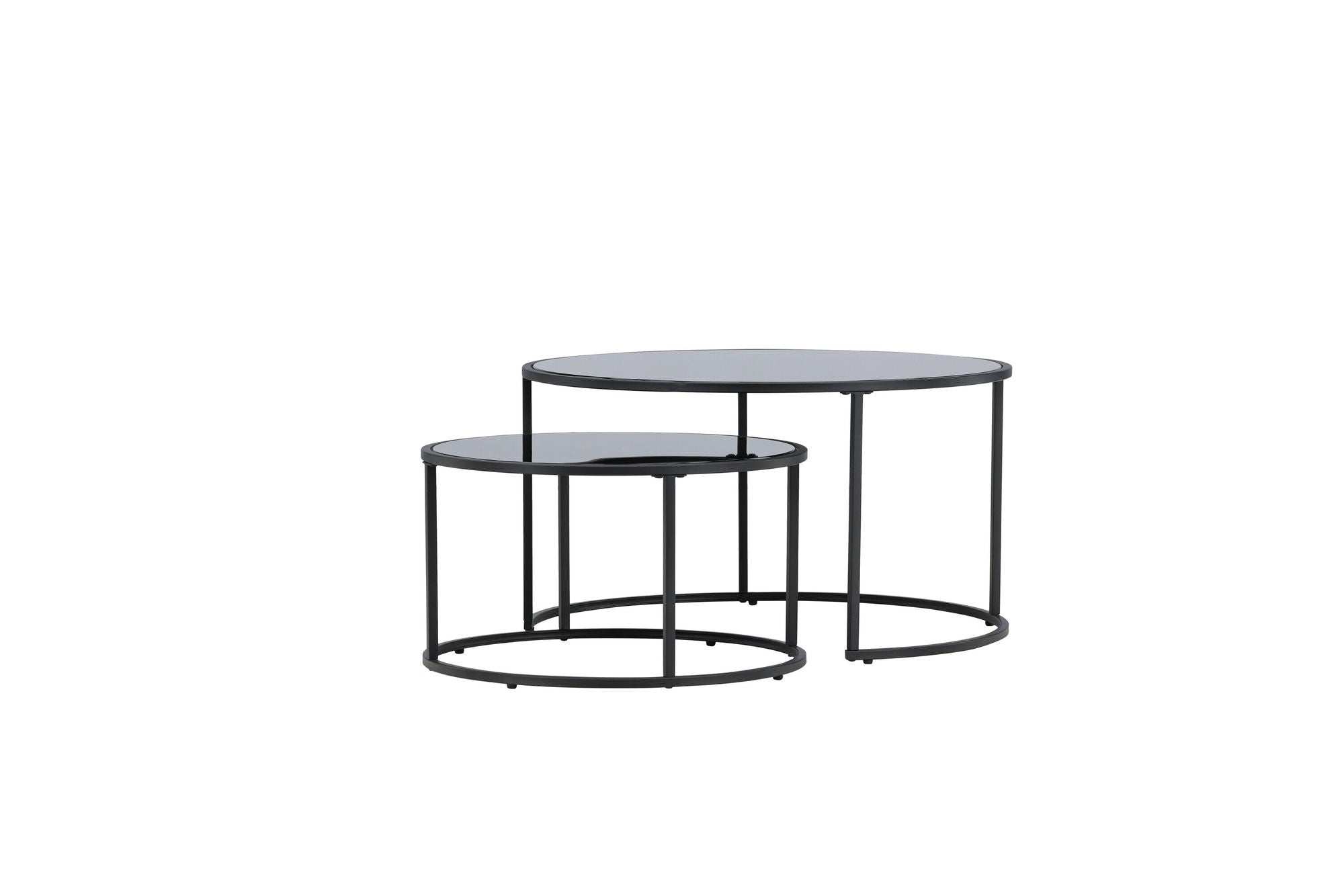Venture Home Twin Sofa bord ⌀79.5, ø59.5 - Black /