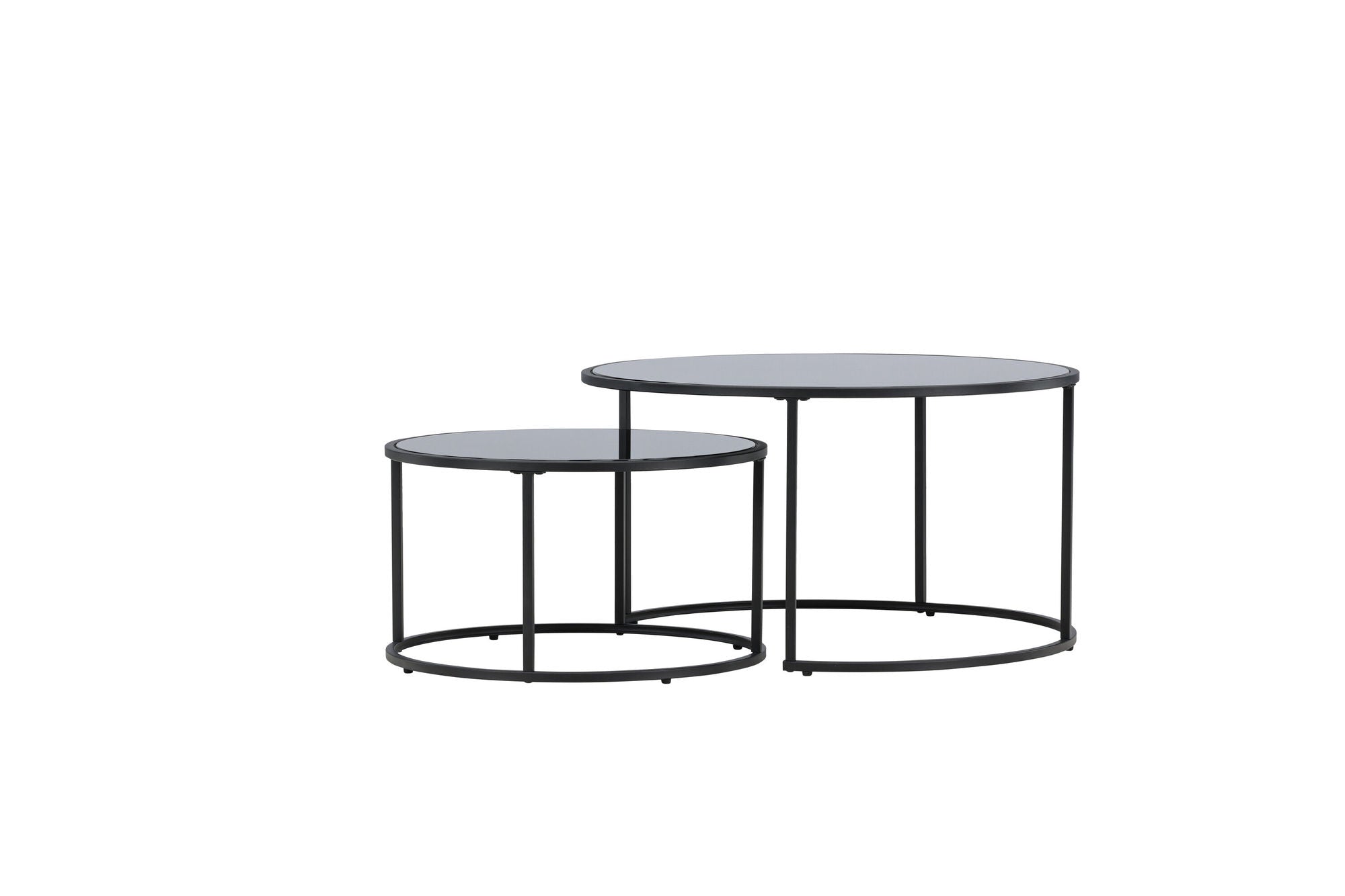 Venture Home Twin Sofa bord ⌀79.5, ø59.5 - Black /