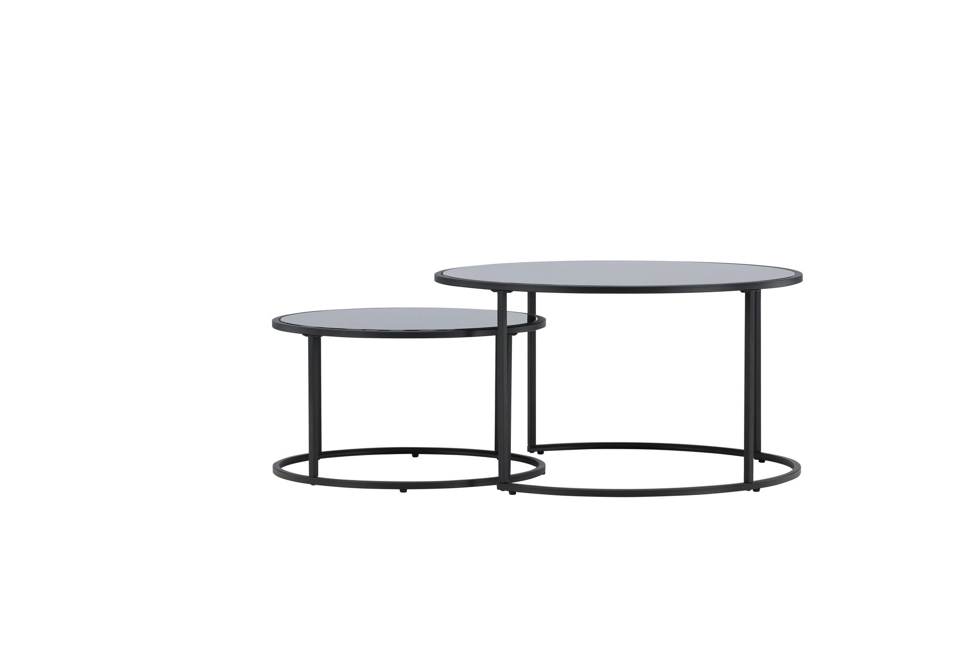 Venture Home Twin Sofa bord ⌀79.5, ø59.5 - Black /