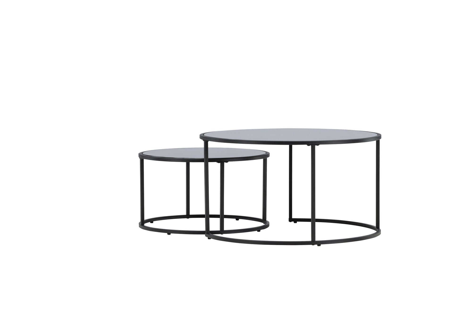 Venture Home Twin Sofa bord ⌀79.5, ø59.5 - Black /