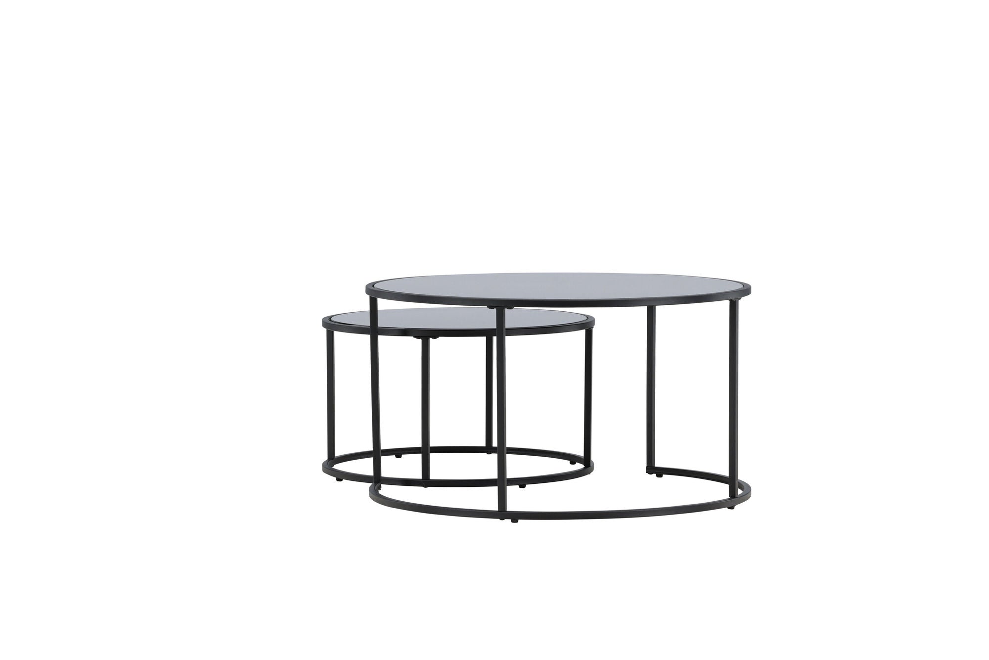 Venture Home Twin Sofa bord ⌀79.5, ø59.5 - Black /
