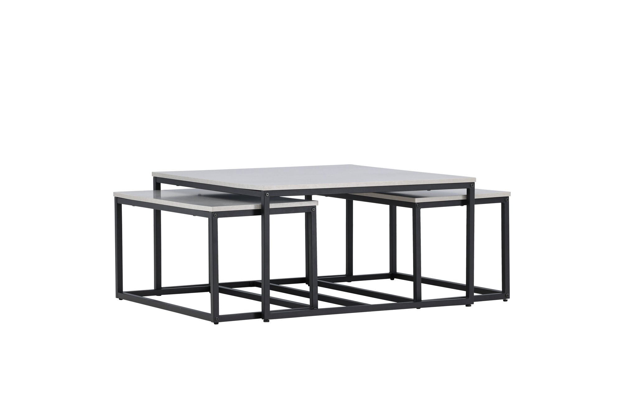 Venture Home Solna Sofa bord 80x80 cm - Stonelook /