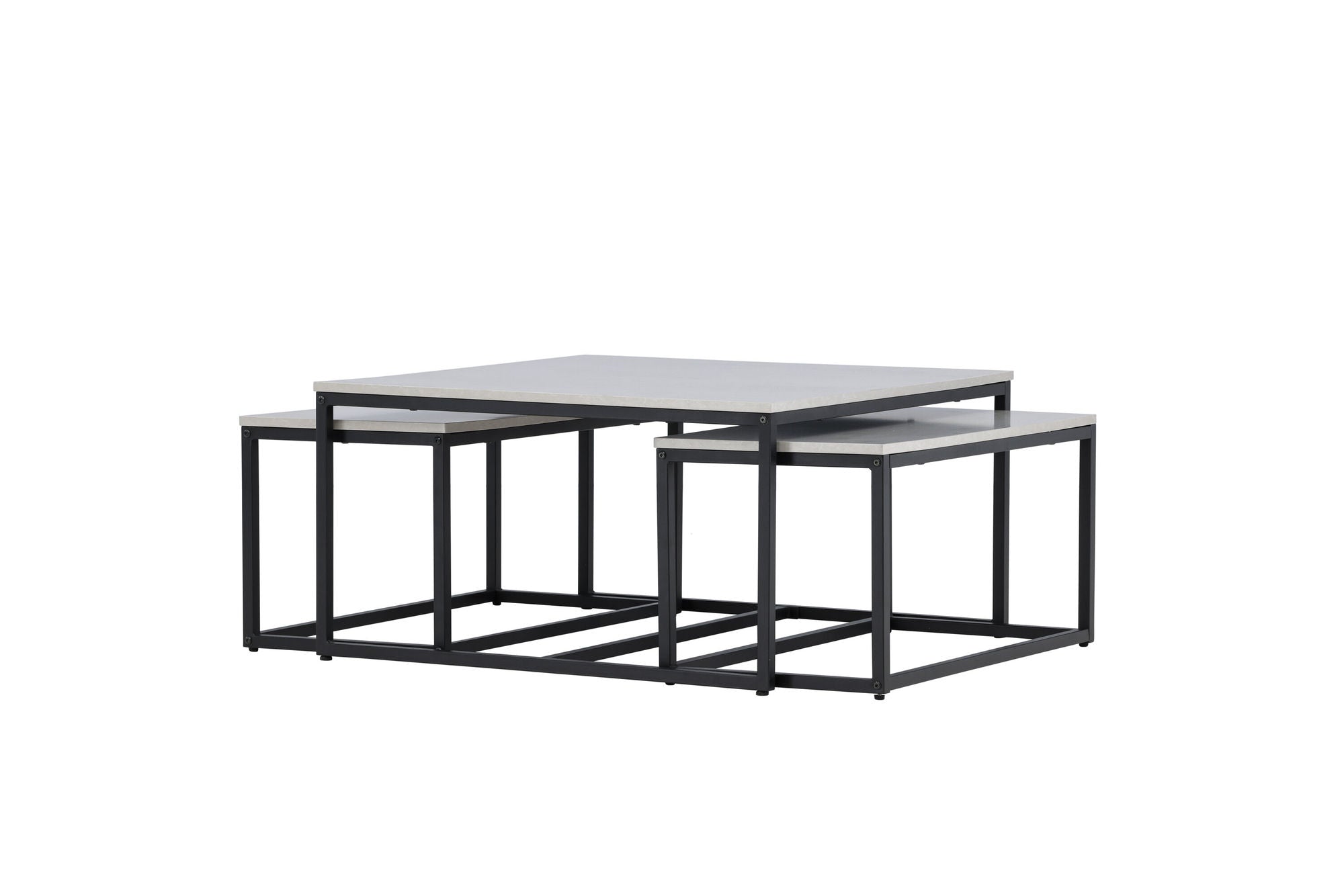 Venture Home Solna Sofa bord 80x80 cm - Stonelook /