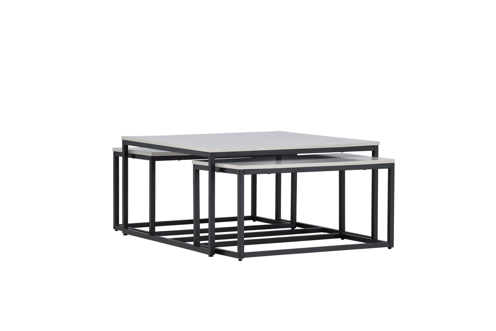 Venture Home Solna Sofa bord 80x80 cm - Stonelook /