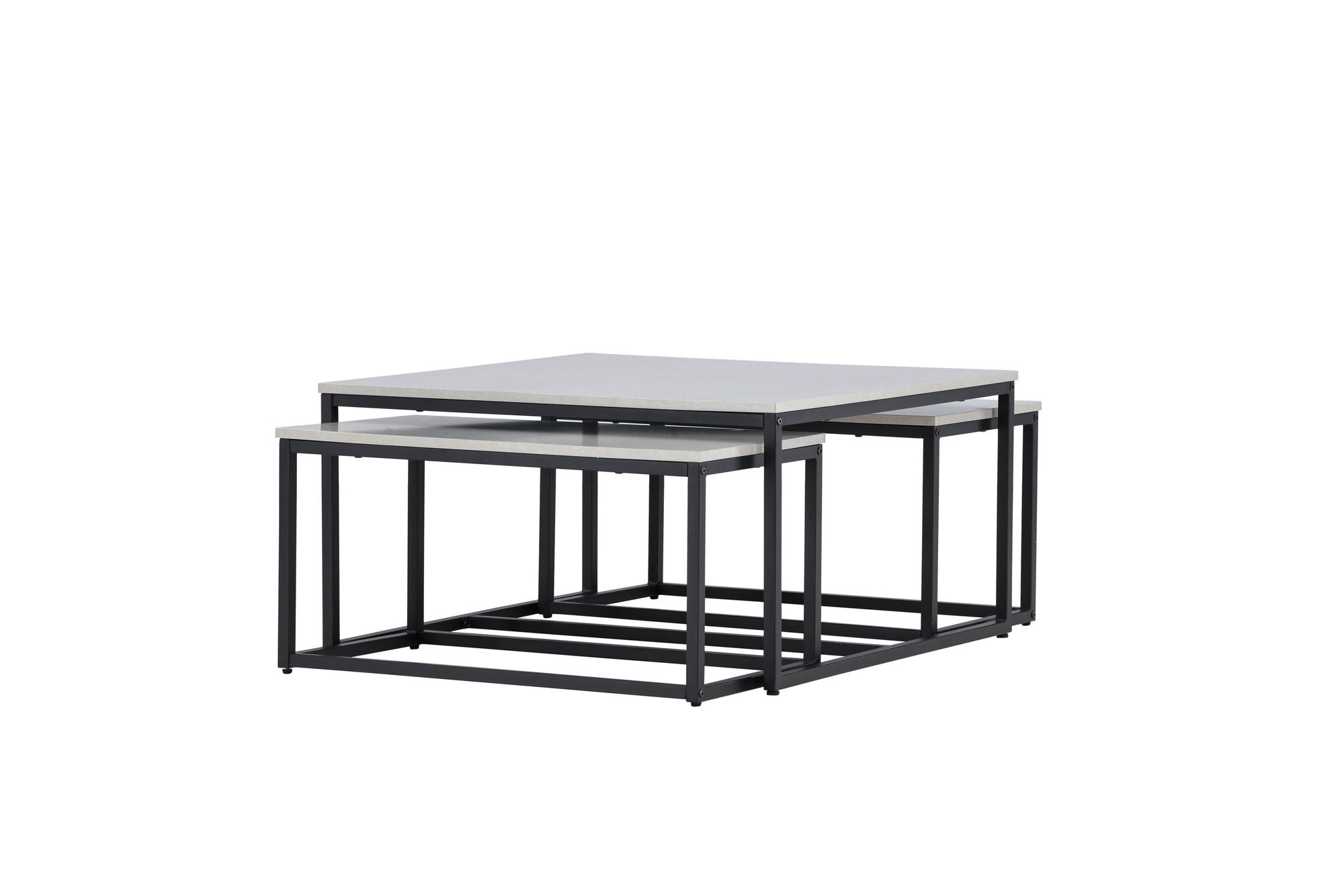Venture Home Solna Sofa bord 80x80 cm - Stonelook /