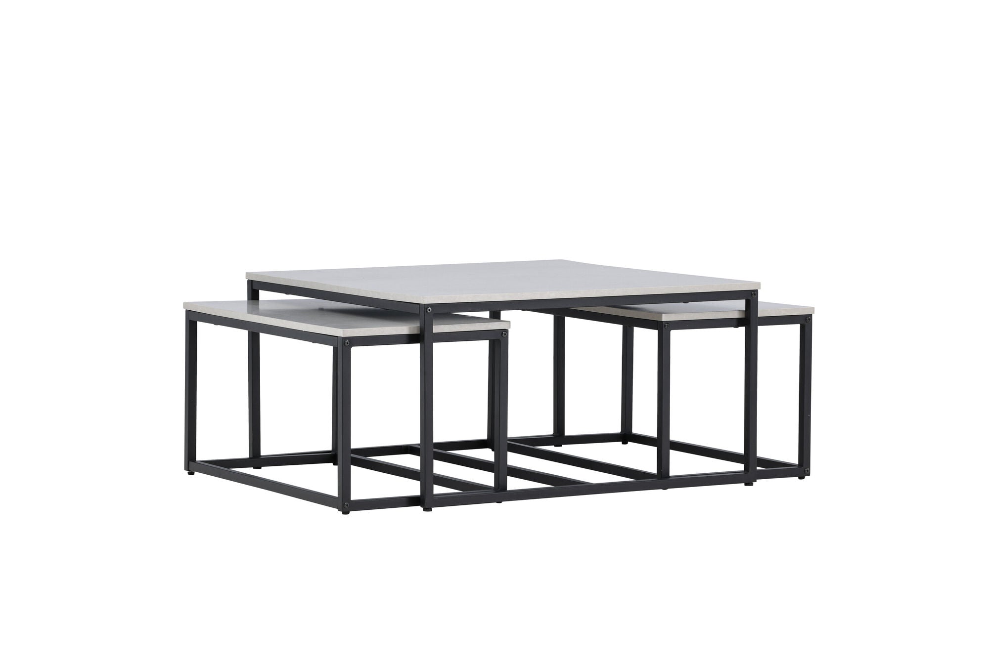 Venture Home Solna Sofa bord 80x80 cm - Stonelook /