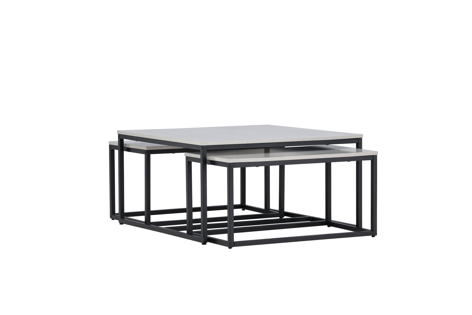 Venture Home Solna Sofa bord 80x80 cm - Stonelook /