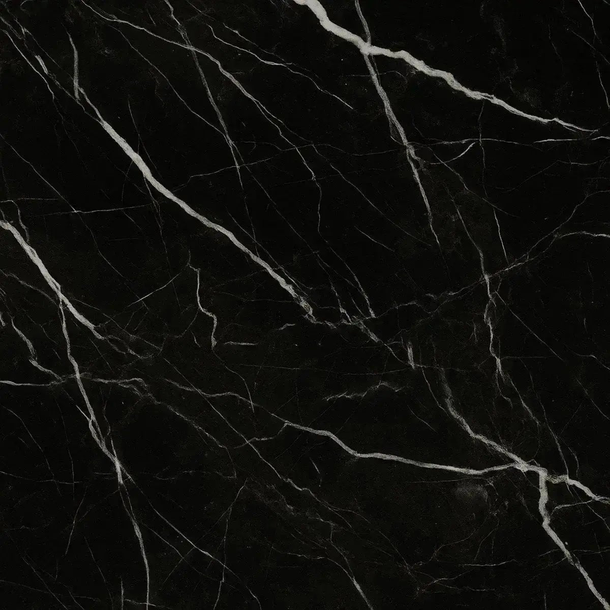 Maes Black – Nero Marquina Marmor genopladelig bordlampe