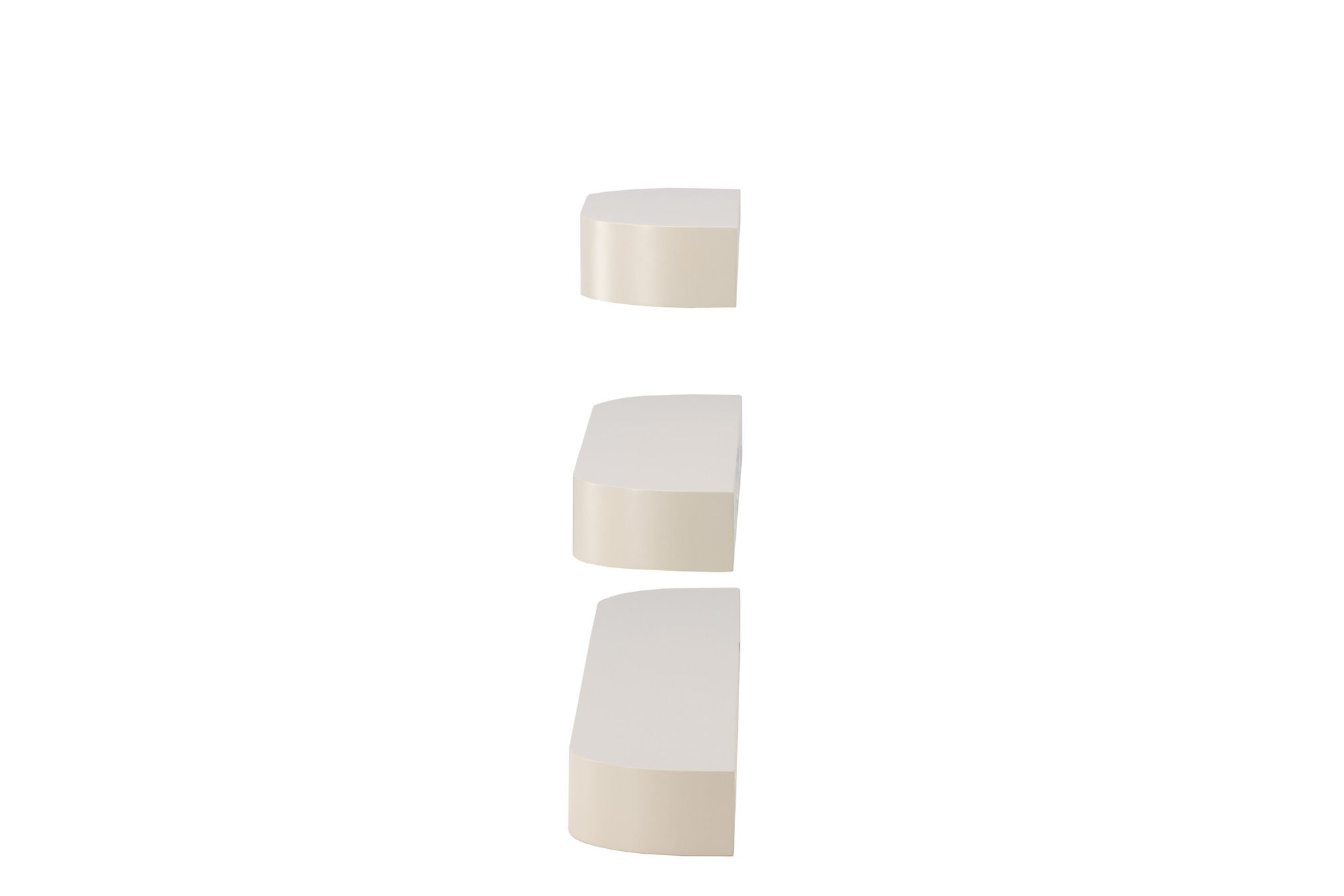 Venture Home Glow 3-pack reol - Beige /
