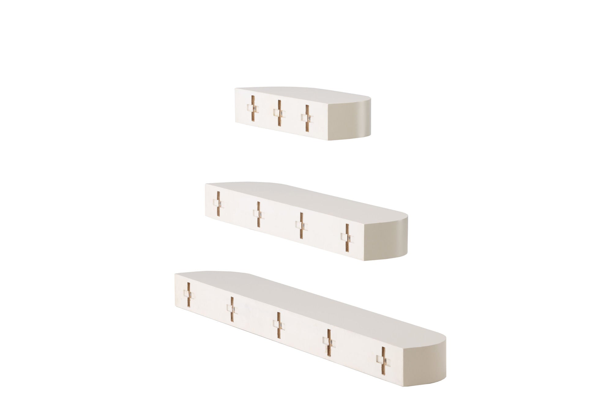 Venture Home Glow 3-pack reol - Beige /