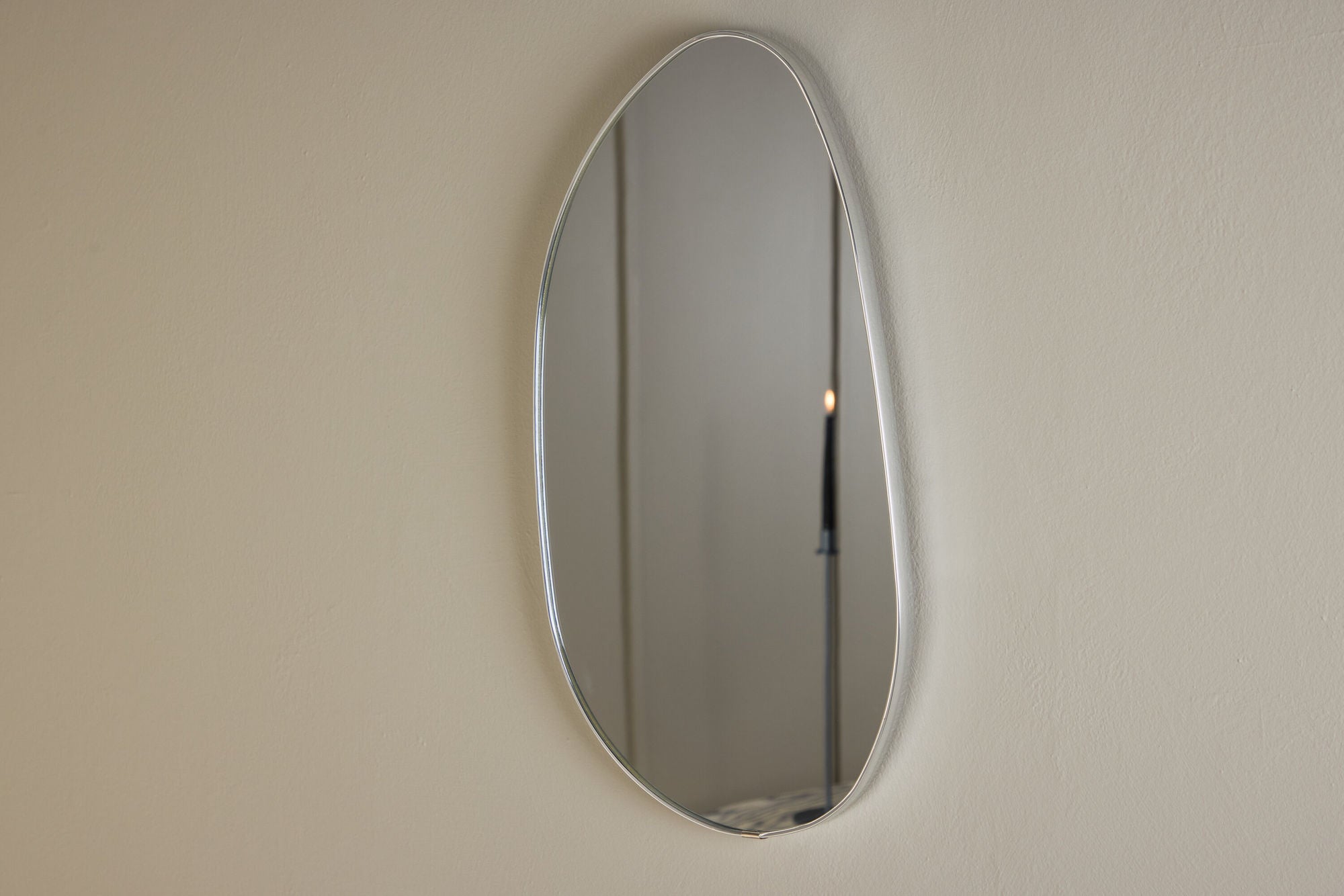 Venture Home Borgholm spejl 55x30 - Silver Aluminium Frame / Clear Glass