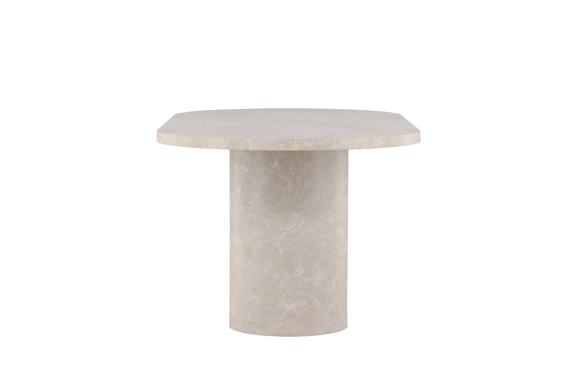 Venture Home Narvik spisebord 100x200 cm - Beige Marblelook /