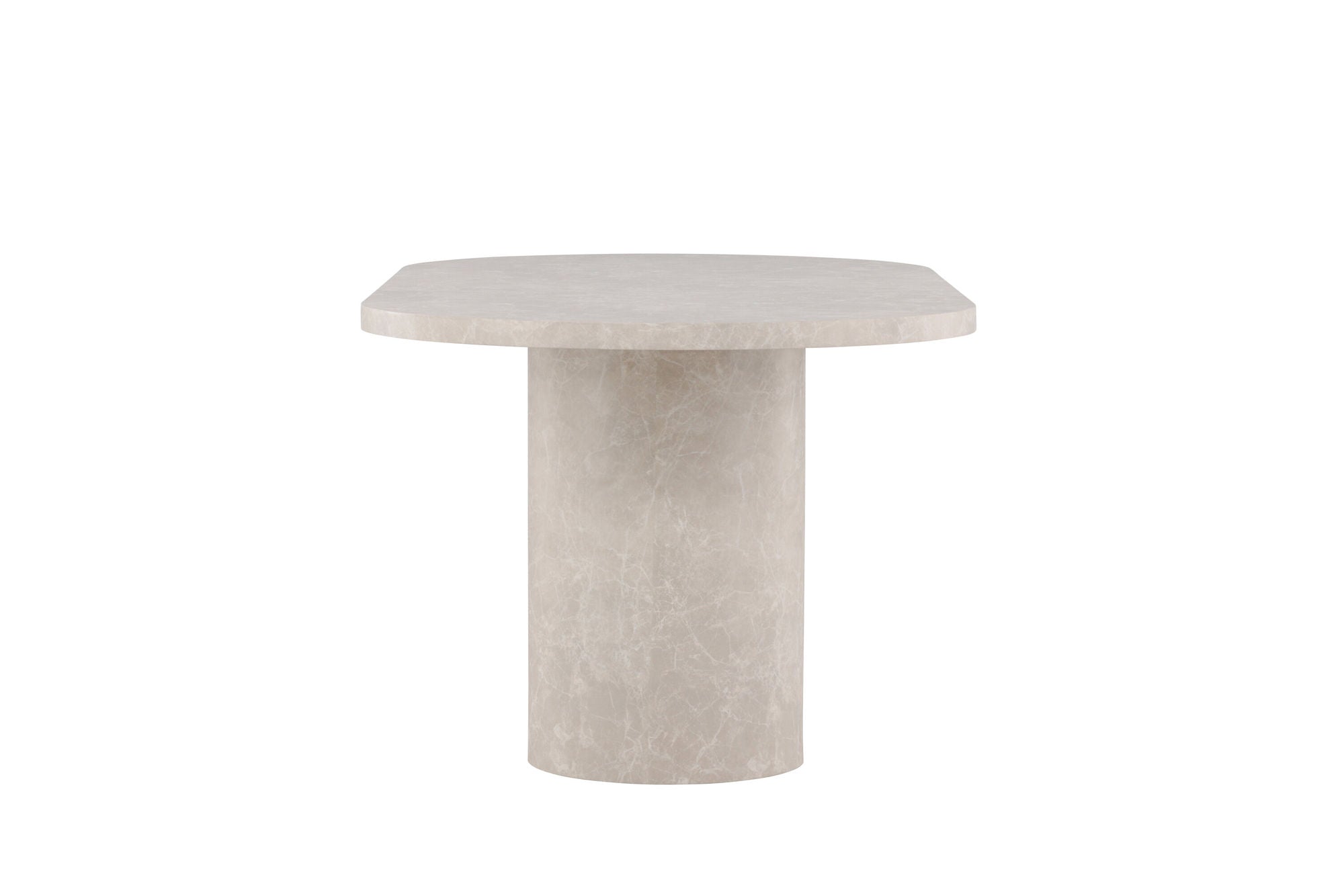 Venture Home Narvik spisebord 100x200 cm - Beige Marblelook /