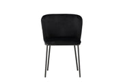 Venture Home Edina Spisebordsstol 2-pack - Black / Black Velvet