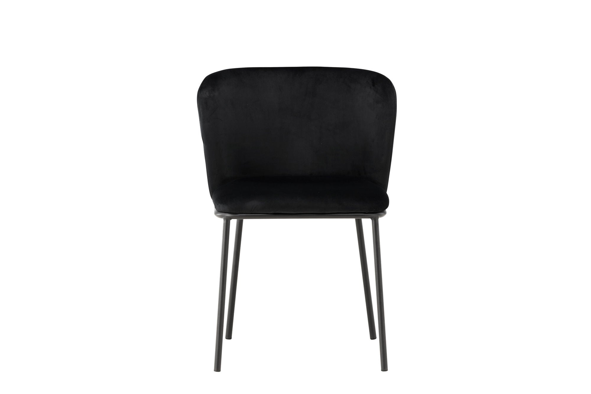 Venture Home Edina Spisebordsstol 2-pack - Black / Black Velvet