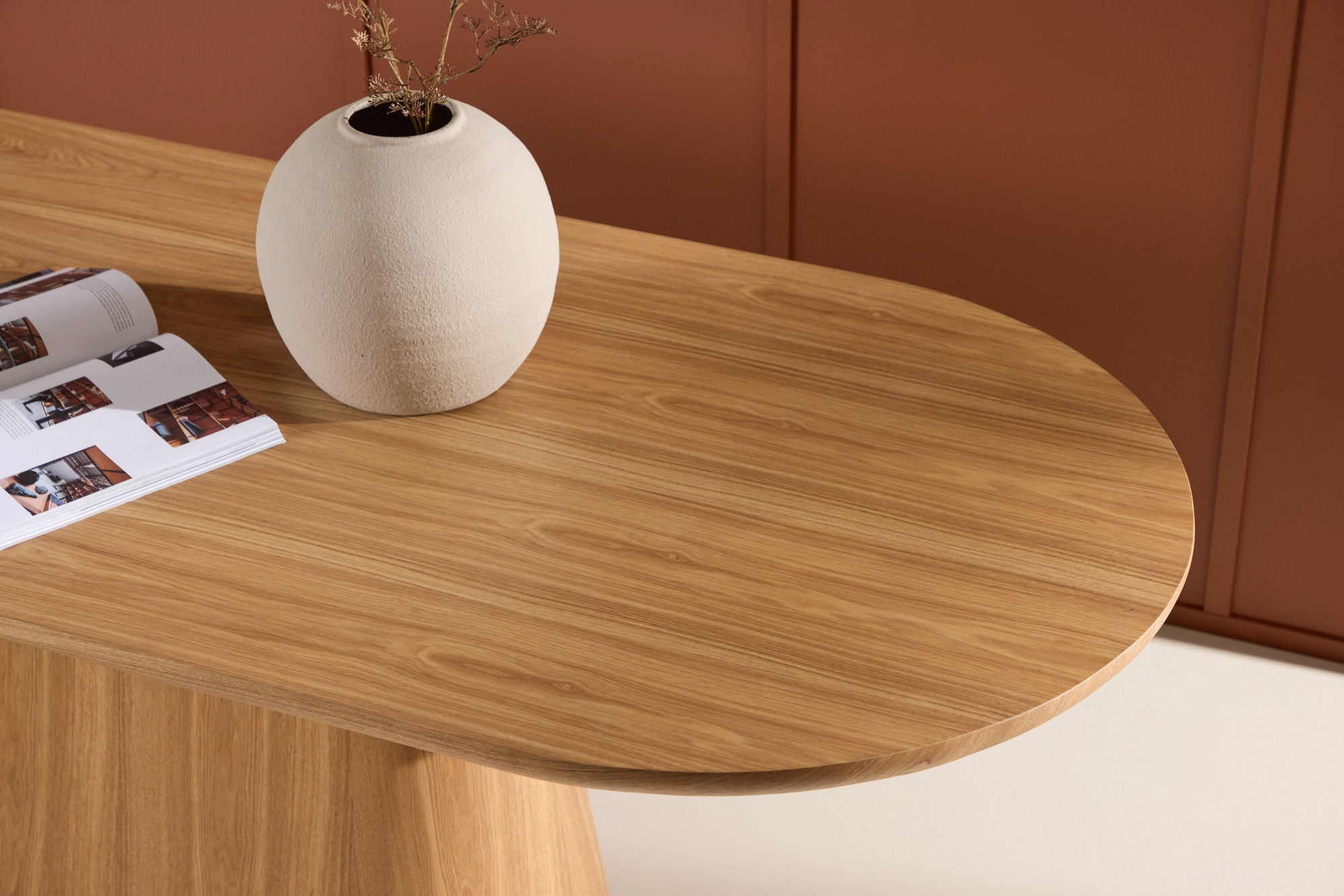 Venture Home Stjärnö spisebord 90x200 cm - Nature / MDF Veneer