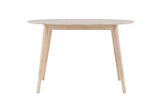 Venture Home Flora spisebord ø120 - Whitewash / Veneer