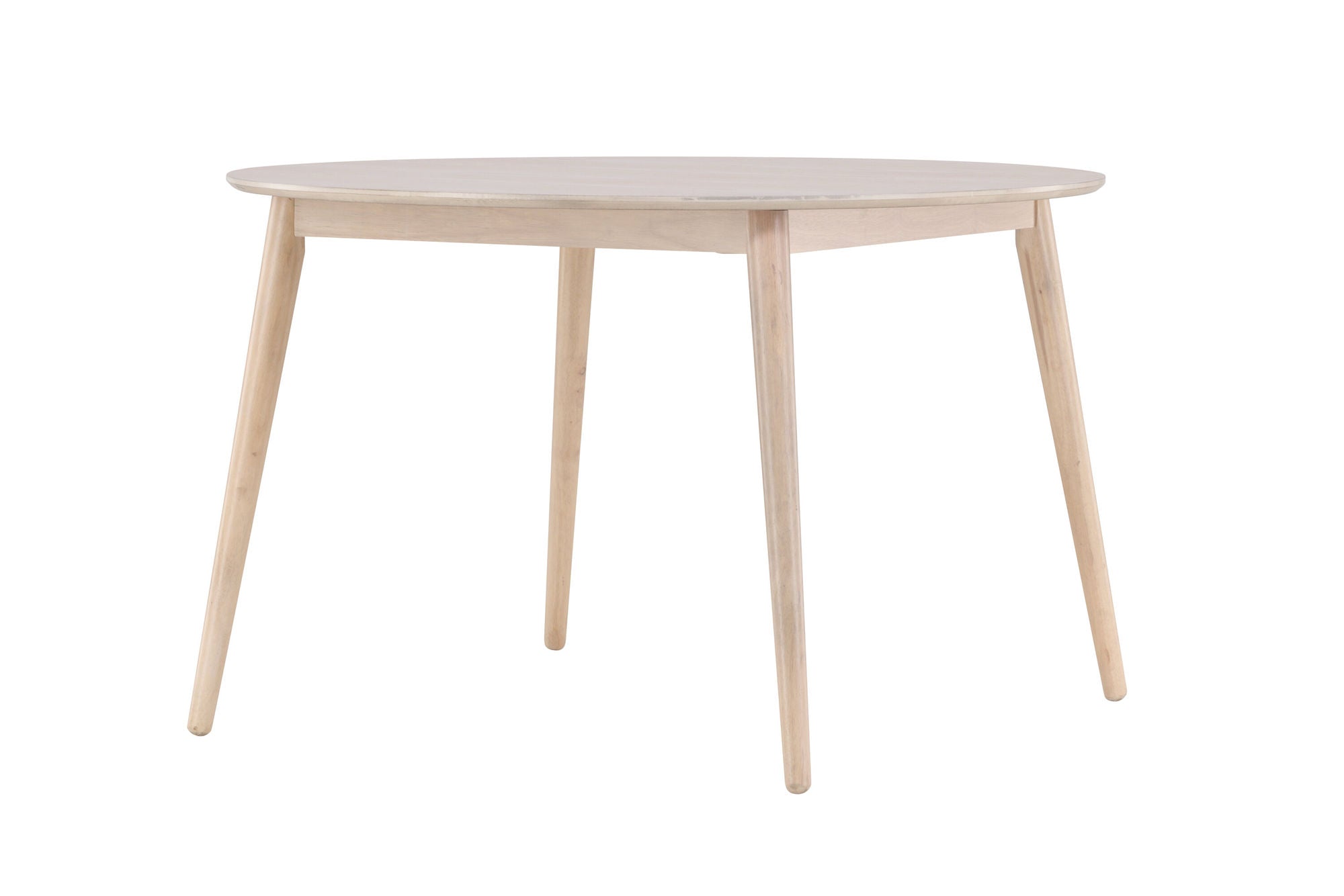 Venture Home Flora spisebord ø120 - Whitewash / Veneer
