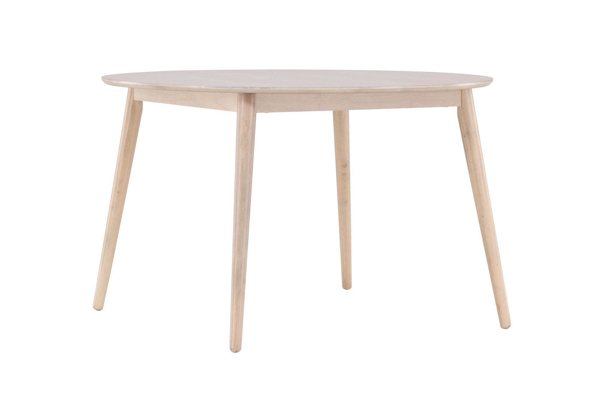 Venture Home Flora spisebord ø120 - Whitewash / Veneer