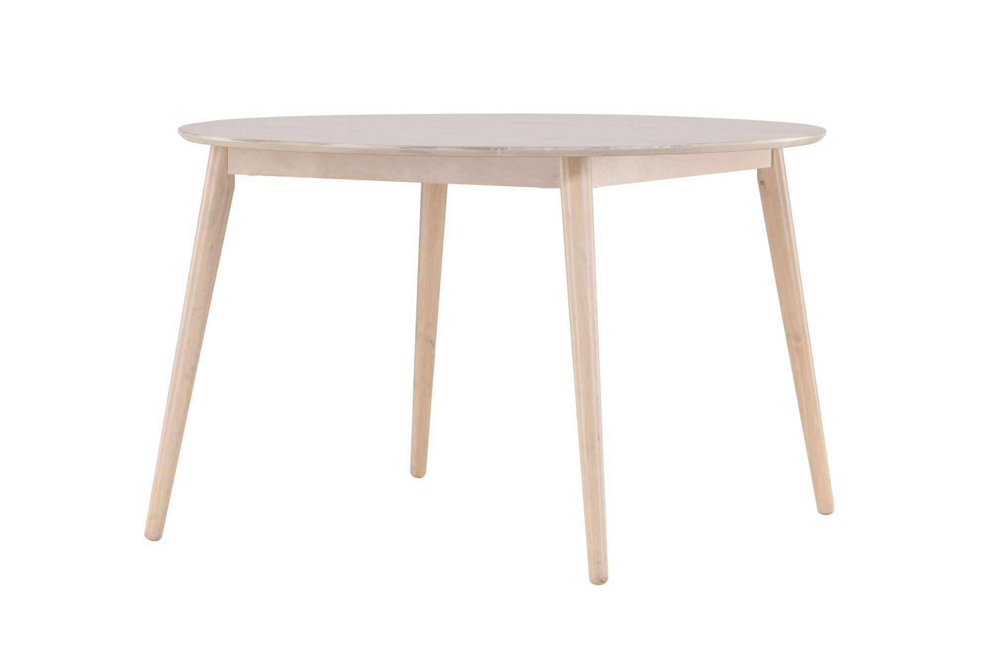 Venture Home Flora spisebord ø120 - Whitewash / Veneer