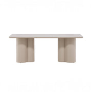 Venture Home Olivia Sofa bord 60x120 cm - Beige /