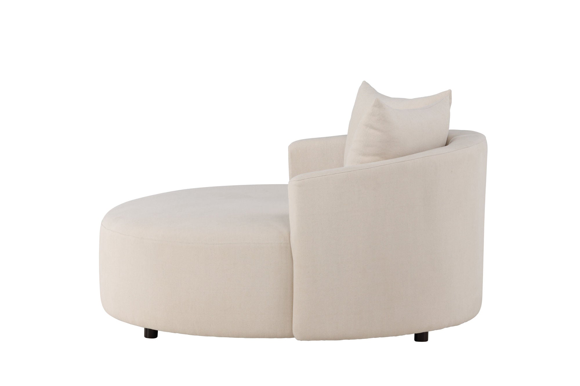 Venture Home Kelso Sofa ⌀150 - Wood/ Beige Linen