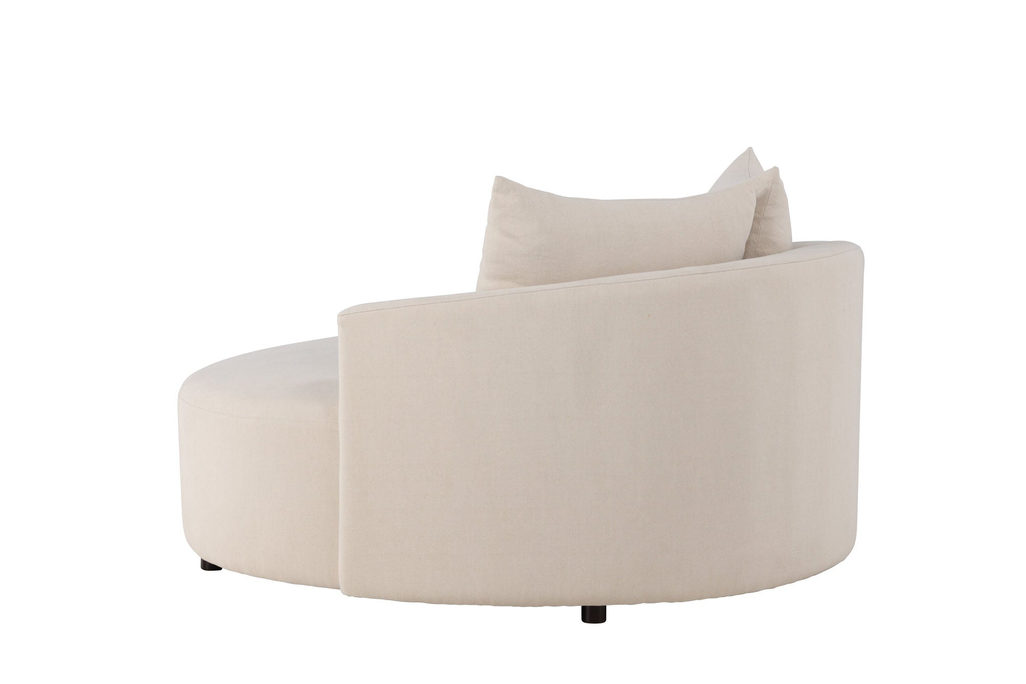 Venture Home Kelso Sofa ⌀150 - Wood/ Beige Linen