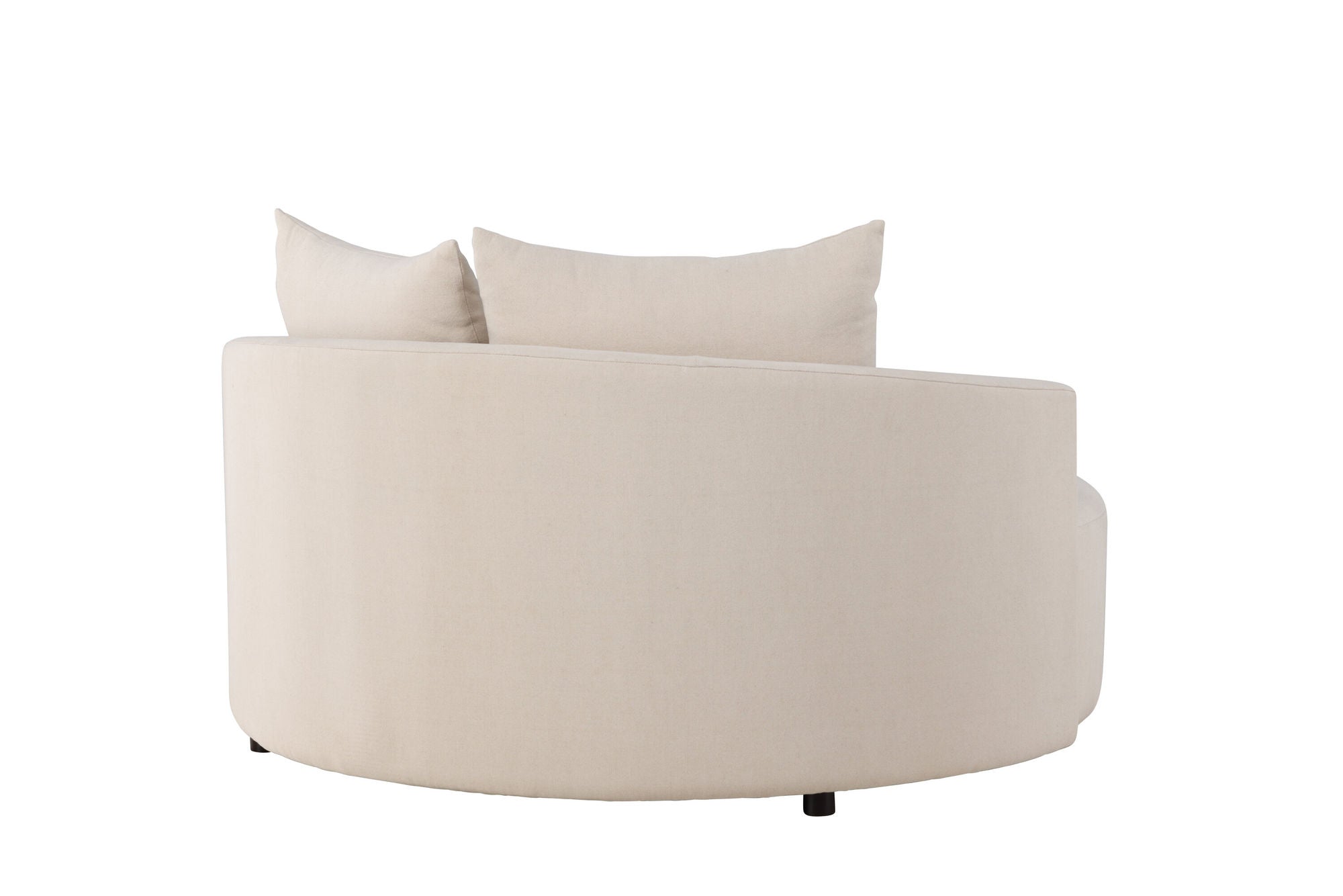 Venture Home Kelso Sofa ⌀150 - Wood/ Beige Linen