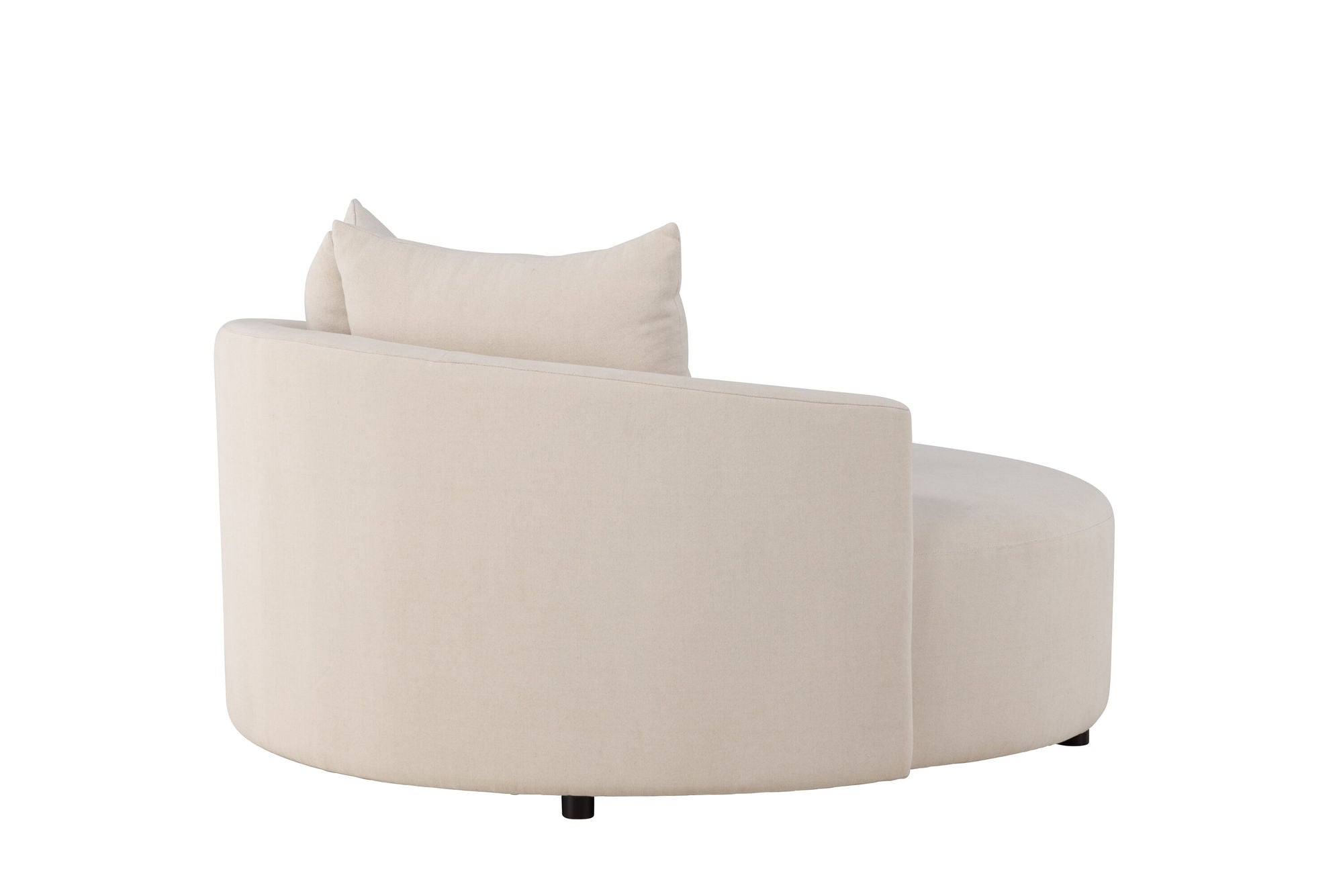 Venture Home Kelso Sofa ⌀150 - Wood/ Beige Linen