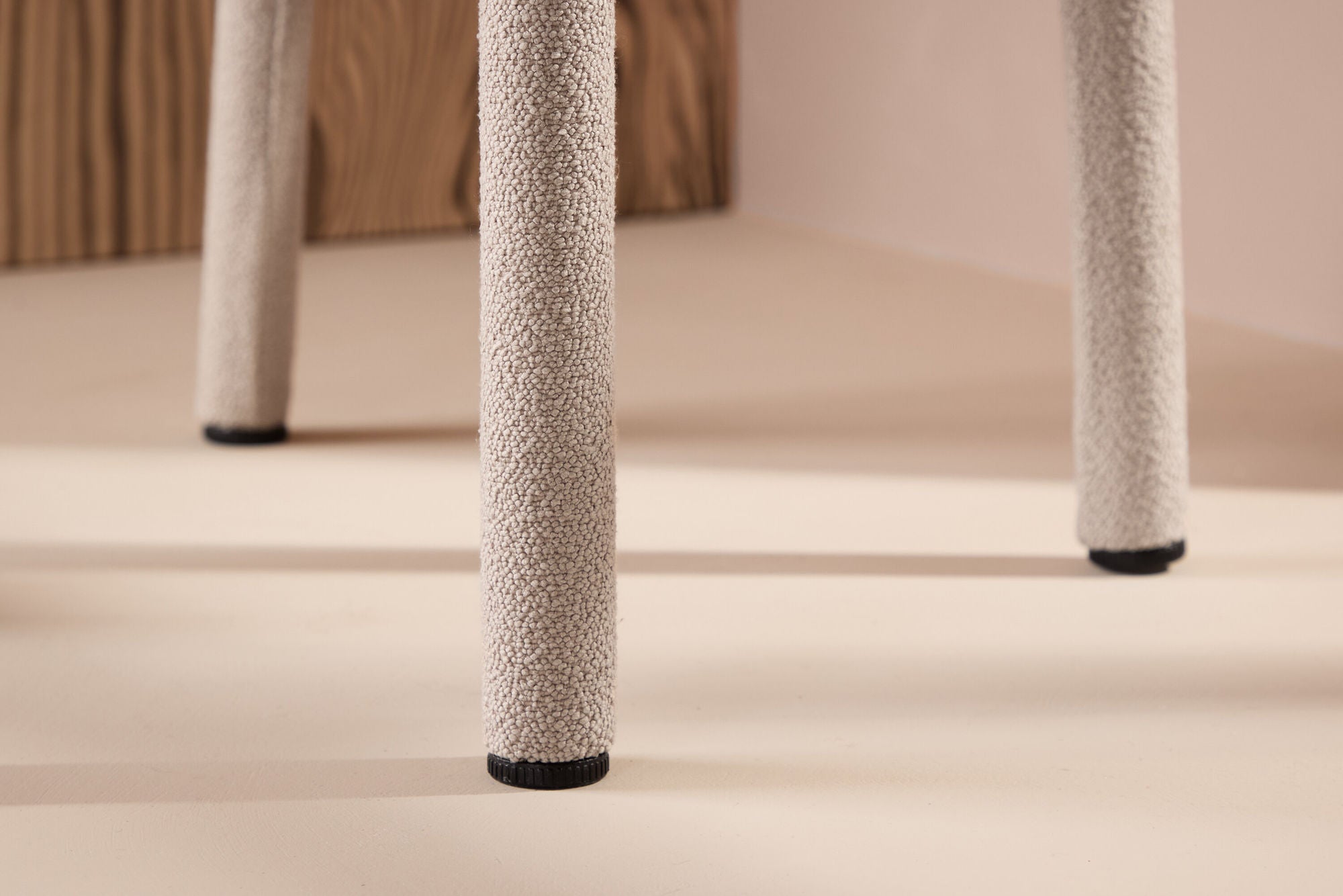 Venture Home Astoria Spisebordsstol 2-pack - Beige Boucle