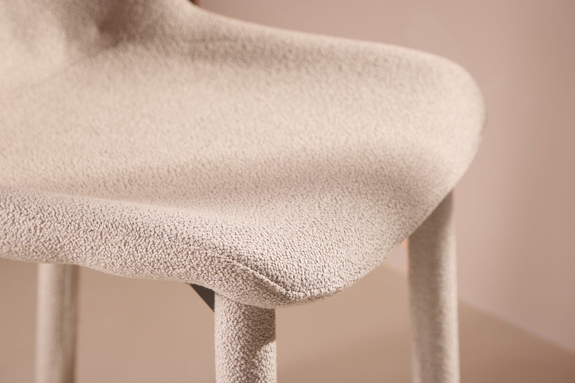 Venture Home Astoria Spisebordsstol 2-pack - Beige Boucle