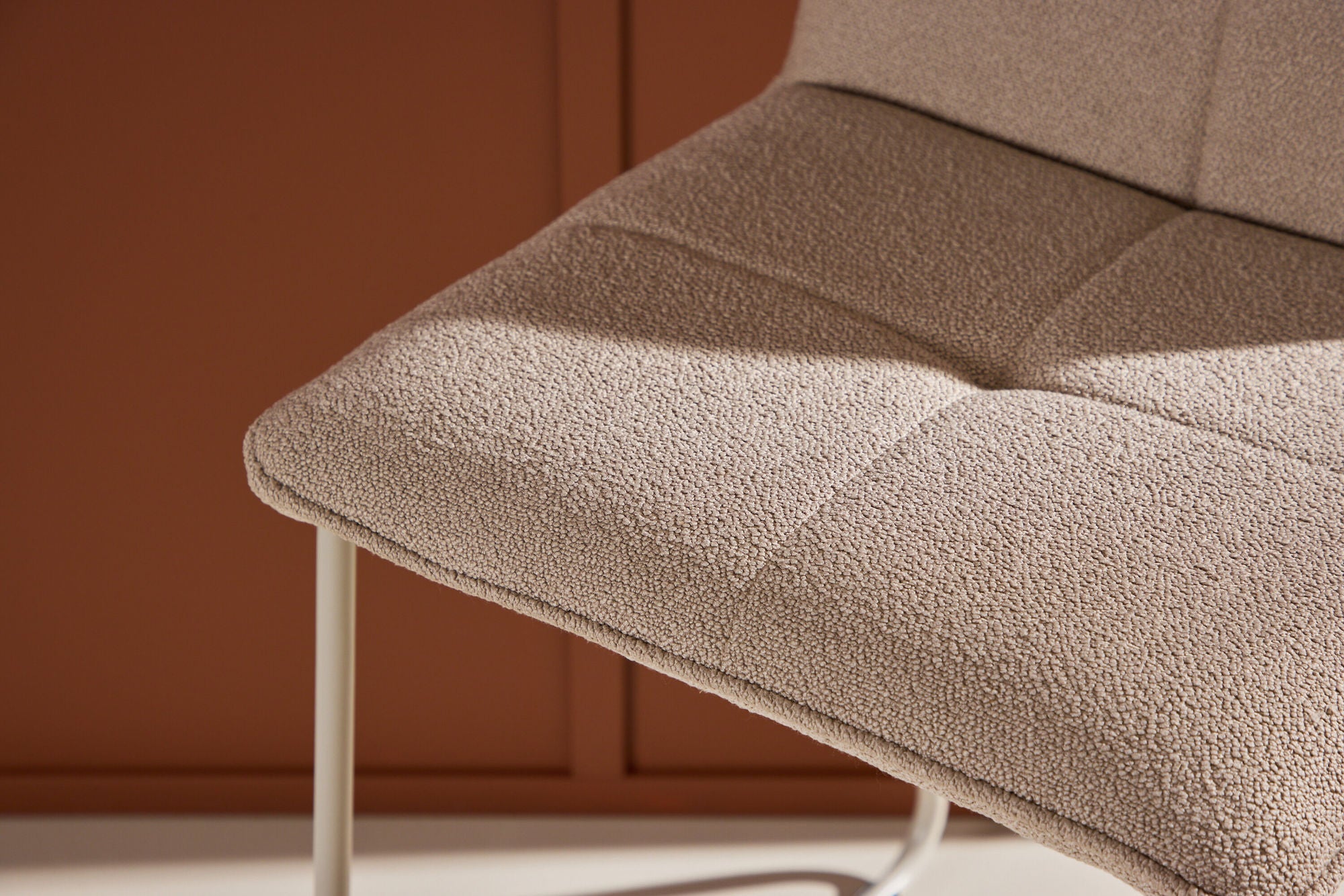 Venture Home Bisbee Bar stol 2-pack - Beige/ Beige boucle